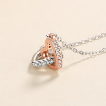 Load image into Gallery viewer, Interlocking Heart Necklace
