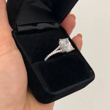 Load image into Gallery viewer, Exclusive Split Shank Radiant Cut Engagement Ring
