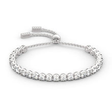Load image into Gallery viewer, True Silver 915 Tennis Adjustable bracelet
